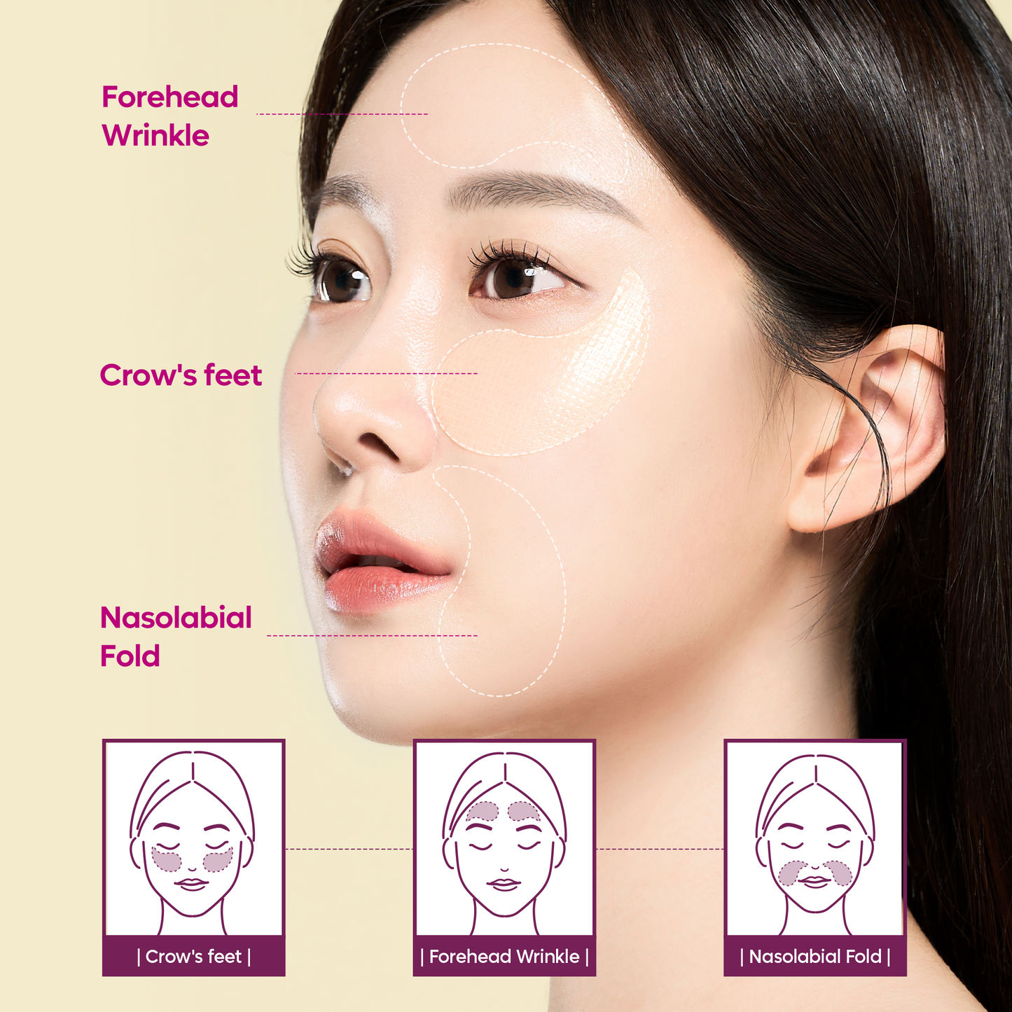Cemenrete Calcium Volume Eye Patch 60 pieces